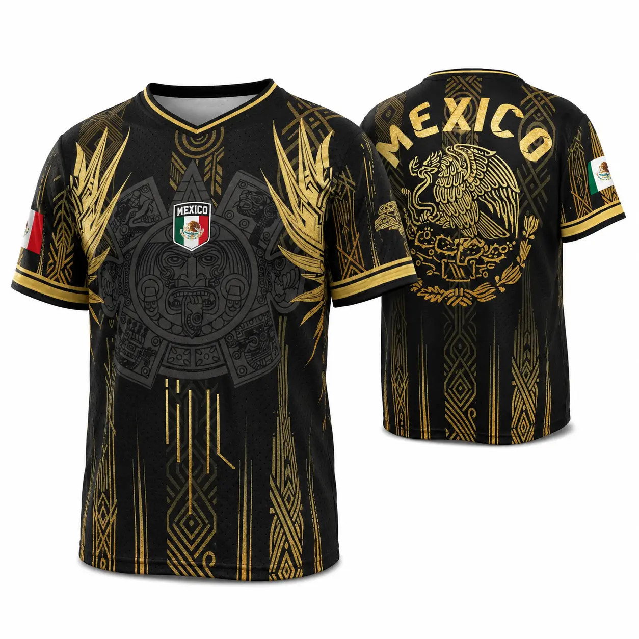 Mexican Aztec Soccer Jersey - 2026 Mexico Football Jersey, Ideal Gift for Fans,