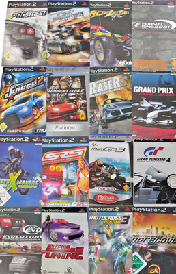 Playstation 2 Renn Spiele NFS Formel 1 Gran Turismo midnight Auswahl Geprüft