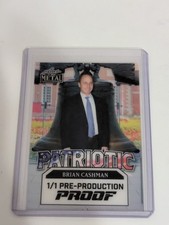 Brian Cashman 2025 Leaf Baseball 4th Of July 1/1 Pre Production Proof Acetate 