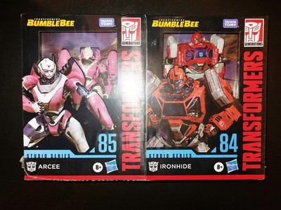 Transformers: Bumblebee Movie Studio Series SS85 Arcee & SS84 Ironhide 2022