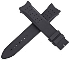 Jaeger LeCoultre Black Rubber Strap Master Co...