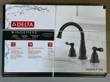 NEW Delta Windermere B3596LF-OB Widespread Bathroom Faucet Oil Rubbed Bronze