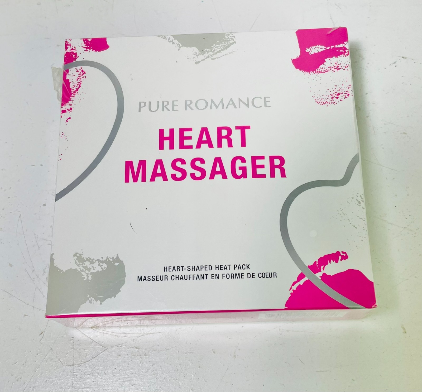 Pure Romance- Heart Massager - Heart Shaped Heat Pack - Reus