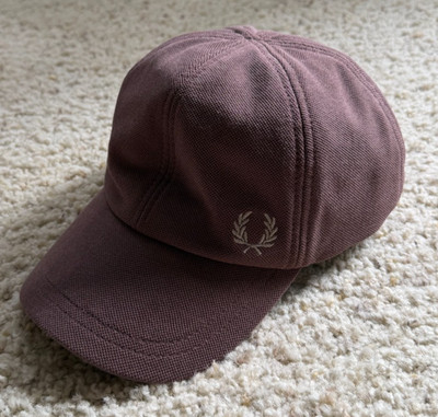 Fred Perry Classic Piqué Cap Carrington Brick Warm Grey One Size Cotton Adjast