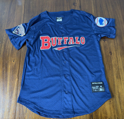 Buffalo Bisons Ebbets Field Flannels MiLB Baseball Jersey Size Medium