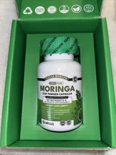 Vitalroots Moringa Leaf Powder 800 mg Capsules 100% Pure 60 Caps