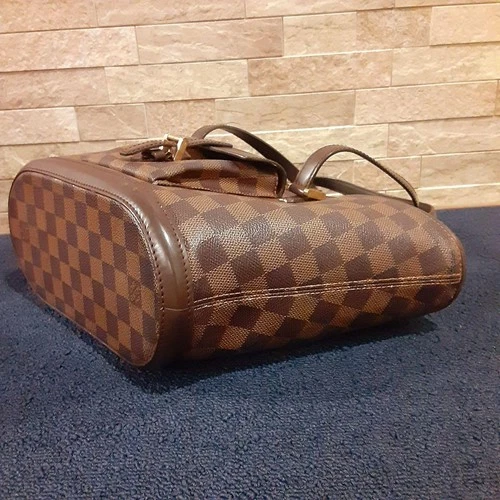 Louis Vuitton Damier Manosque PM Canvas Hand Tote Bag N51121 Used Japan - Picture 15 of 15