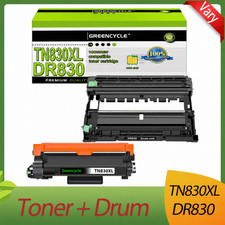 TN830XL Toner Cartridge DR830 Drum for Brother HL-L2405 DCP-L2640DW MFC-L2760DW