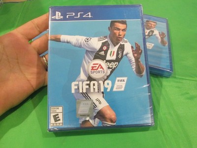 FIFA 19 PS4 PLAYSTATION 4 SONY EA SPORTS SOCCER RONALDO BRAND NEW FACTORY SEALED