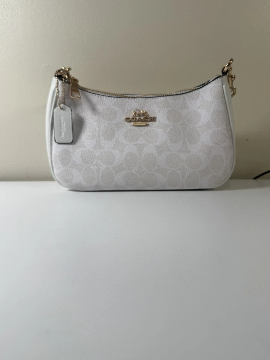 バッグ COACH Signature accessory handbag White Coach Box White Bags & Handbags for Women for sale | eBay