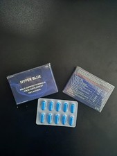 mens blue pill herbal food supplement 400mg x 10 male performance stamina 