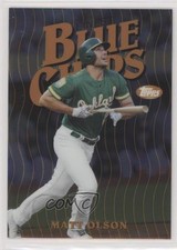 2019 Topps Finest Finest Blue Chips Matt Olson #FBCMO n1u