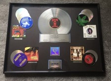 RARE‼️ Death Row Records RIAA Award 2Pac Snoop Dr Dre The Chronic Hip Hop Rap