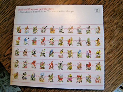U.S. - BIRDS & FLOWERS OF THE FIFTY STATES COLLECTION - BOOK AND