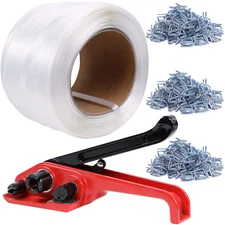 U.S. Solid 3/4" Woven Poly Cord Strapping Kit Manual Banding Tool