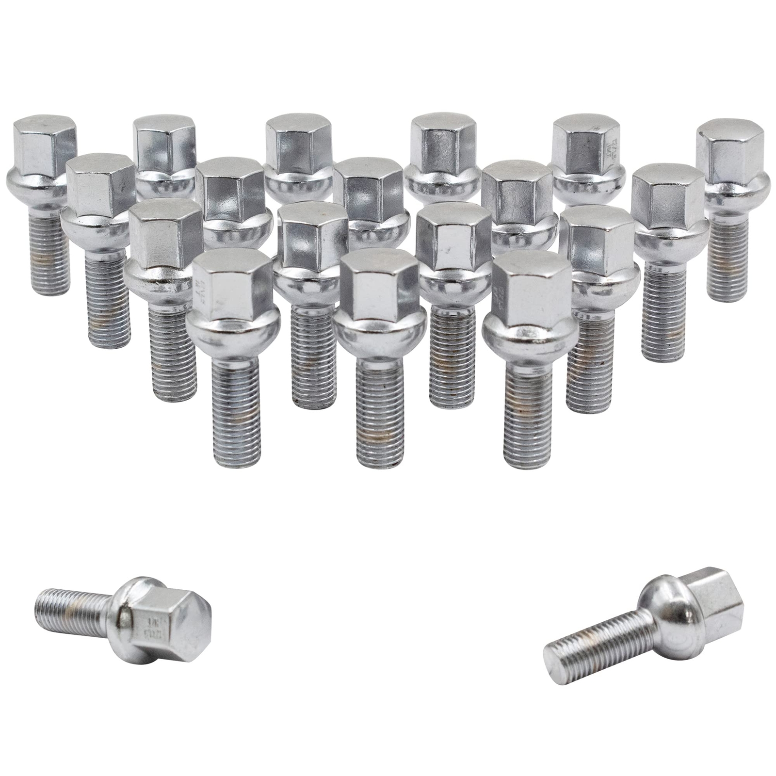 Ories Parts R12 Ball Seat Lug Bolt 17mm M12 1.5 X 28mm Install Kit