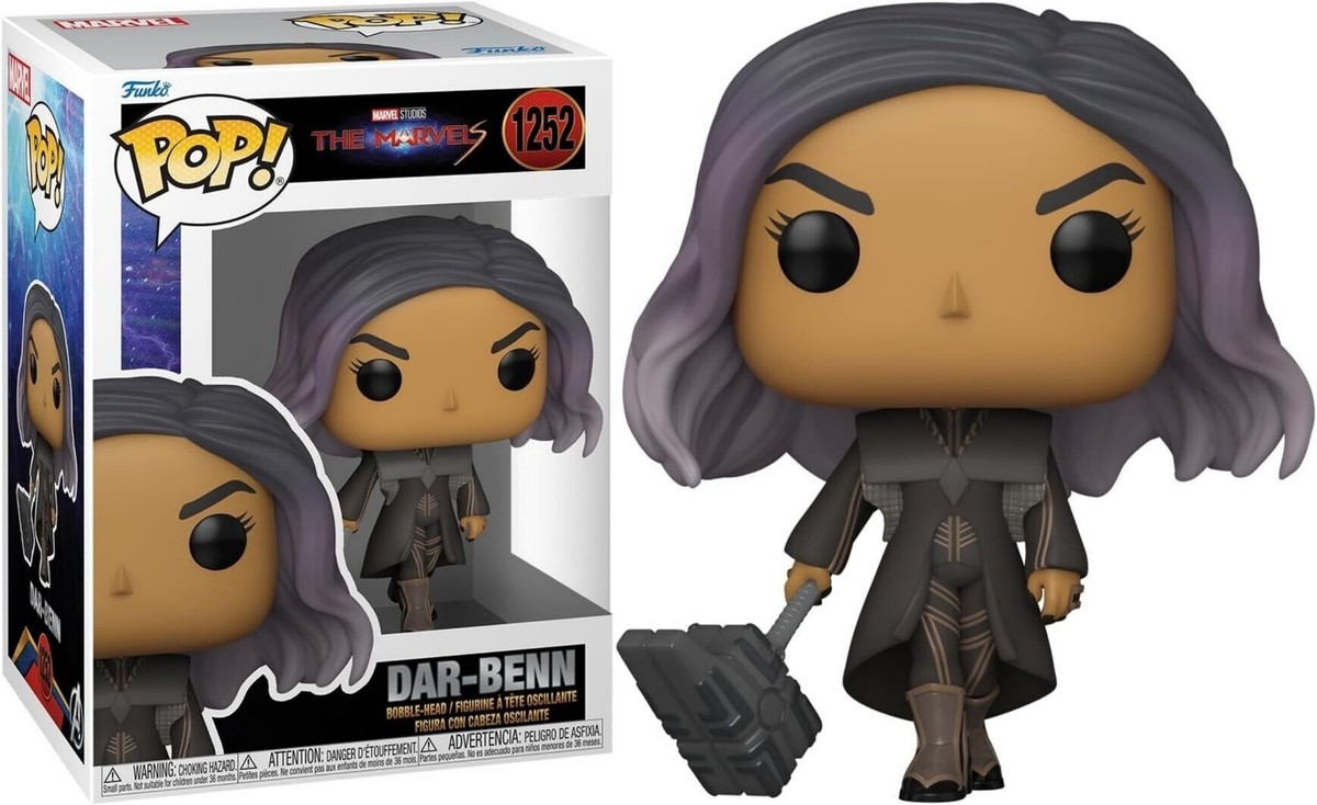 The Marvel Movie Dar-Benn Standing Vinyl POP Figure Toy #1252