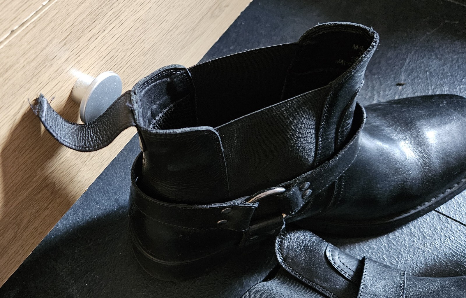 Gringos Harness Biker Boots Ankle Terminator eBay