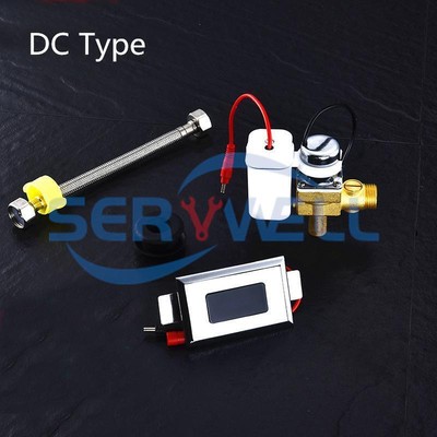 1/2'' BSPP   Washroom Concealed Wall Mount Sensor Toilet Urinal   Auto Valve #A6-