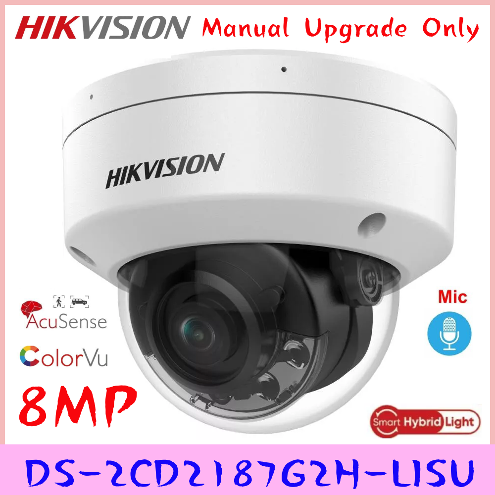 Hikvision DS-2CD2187G2H-LISU 8MP ColorVu+AcuSense IP Camera Smart-Hybrid-Light