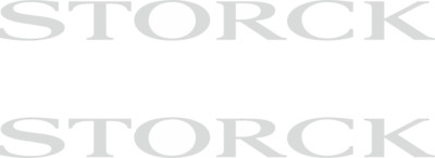 2 x Storck -Aufkleber- viele Farben- Größe 300 mm x 28 mm