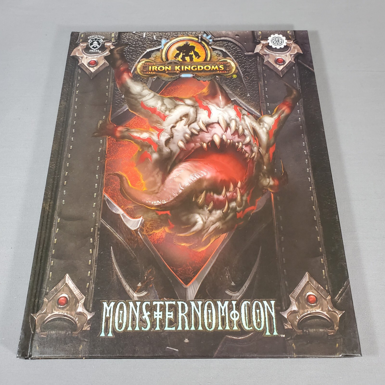 Iron Kingdoms RPG Monsternomicon 5E D&D Privateer Press Hardcover