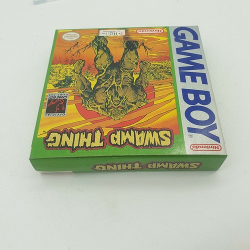 RARE NEUF SWAMP THING OVP Nintendo Gameboy Game boy Boxed boite DMG-WG-USA - Foto 9 di 12