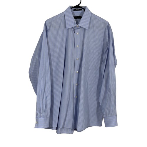 Jones New York Signature Men's Dress Shirt & TIE Slim Fit Wrinkle Free Size  S | eBay
