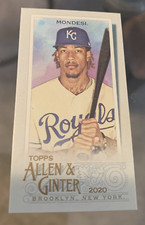 Adalberto Mondesi Brooklyn Back parallel 06/25 2020 Topps Allen & Ginter #298