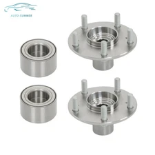 2pcs Front Wheel Hub Bearing Kits For Honda Civic DX EX LX  2012 2013 2014 2015