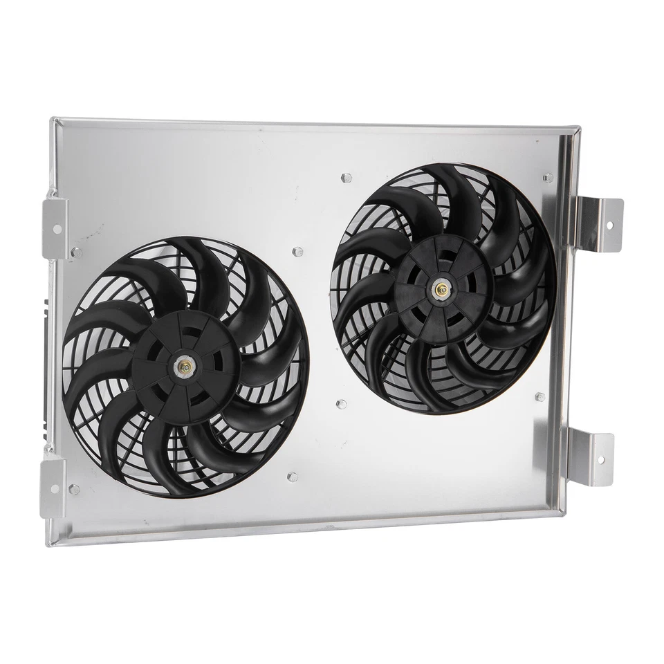 Aluminum Radiator Shroud Fan FOR 57-59 58 Ford Fairlane Custom Ranchero Mercury - Image 4 of 4