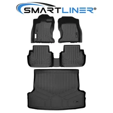 SMARTLINER Custom Fit Floor Mats Cargo Liner TPE 2017-2023 Subaru Impreza Sedan