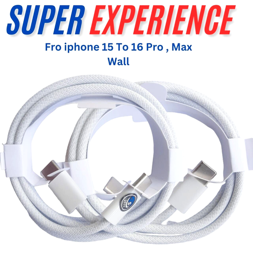 60W USB-C Type C Fast Charging Cable For Apple iphone 15/16/Plus,Pro,Max Wall 1M - Picture 8 of 14