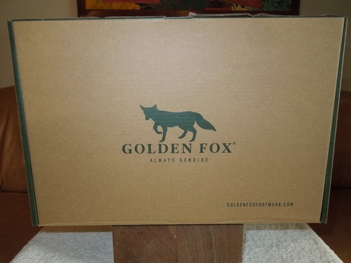Golden Fox Classic Moc Toe Wedge Leather Boots -Size: 9.5 Men USA - Picture 10 of 11