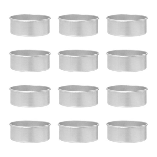 50 Pcs Tealight Tins Ghee Lamp Cup Votive Candle Holder Butter Lamp Holder - Picture 6 of 12