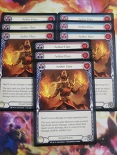9 Card Playset Aether Flare Arcane Rising Unlimited  Flesh and Blood FAB