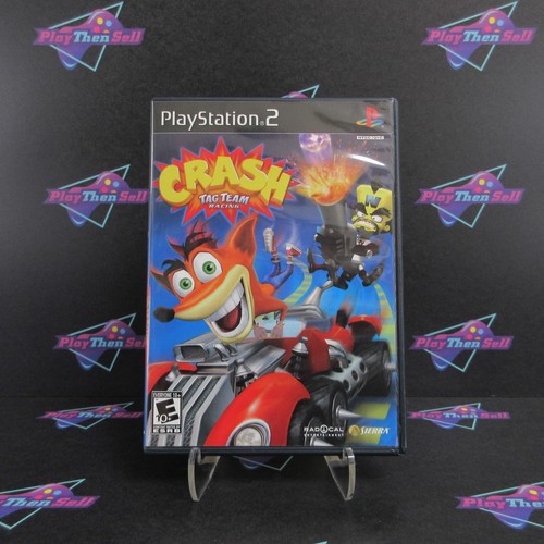 Crash Tag Team Racing PS2 PlayStation 2 Complete - 1 Year Warranty EX Cond