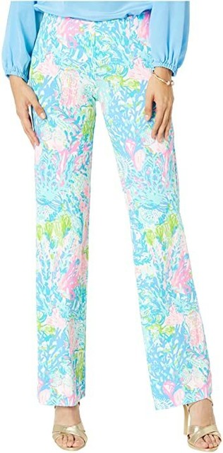 Lilly Pulitzer Georgia May Palazzo Pants Multicolor Fished My Wish XXS for  sale online | eBay