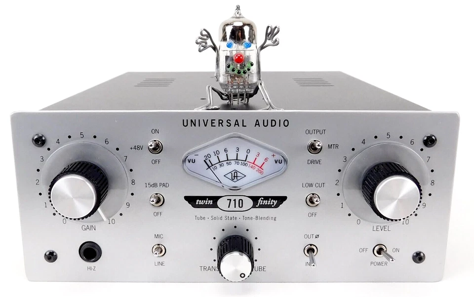 Universal Audio Twin Finity 710 Tube  Mic Preamp +Top Zustand OVP+ 1,5J Garantie - Bild 3 von 4