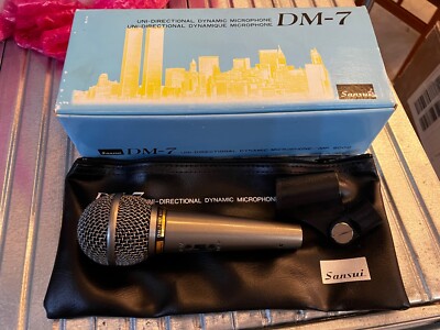 Sansui DM-7 Dynamisches Mikrofon Mit XLR