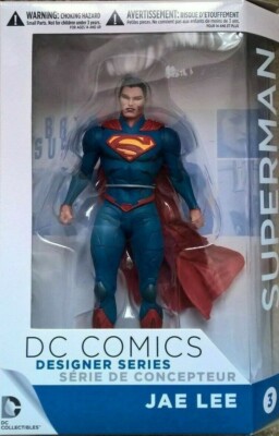 DC ICONS Designer Series Jae Lee Superman 17 cm Figur Neuwertig