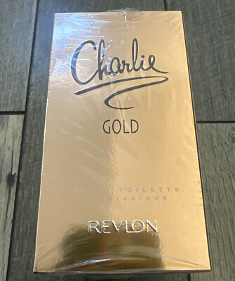 CHARLIE Gold by Revlon 3.4 oz Eau de Toilette, Perfume Brand New Lot Of 3