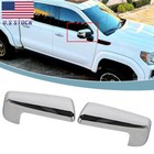 Chrome Top Half Mirror Covers For Chevy Silverado/GMC Sierra 1500 19-24