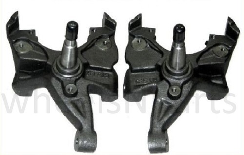 2" Truck Drop Spindles Lowered Suspension Kit For 1992-98 Chevy C1500 & SUV 2wd - Picture 4 of 12