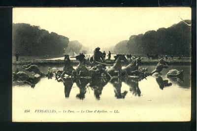 Postcard - Versailles L.L. - Le Parc - Le Char d'Apollo