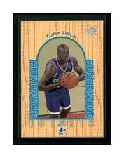 1996-97 UD3 Charlotte Hornets Basketball Card #10 Tony Delk Rookie