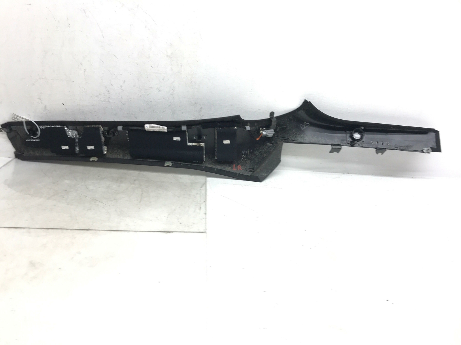 ASTON MARTIN RAPIDE LEFT REAR ROOF C PILLAR TRIM PANEL COVER BLACK SUEDE OEM