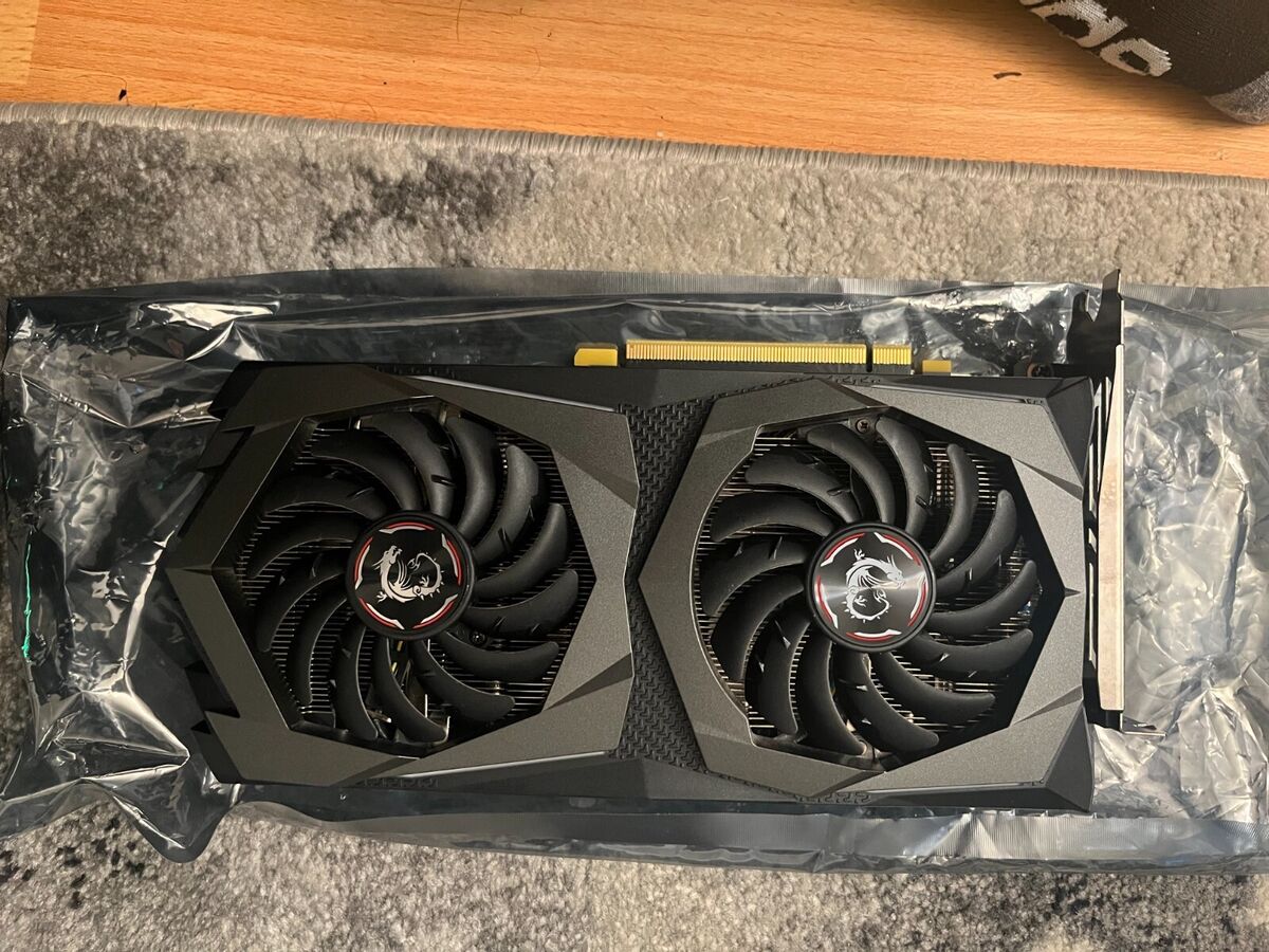 MSI NVIDIA GeForce GTX 1660 Super 6GB GDDR6 Graphics Card MSI NVIDIA GeForce GTX 1660 Super 6GB GDDR6 Graphics Card