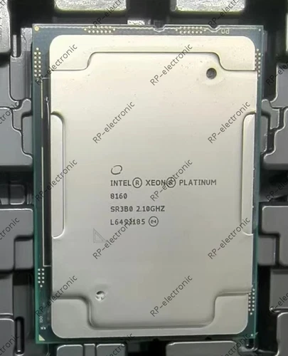 Intel Xeon Platinum 8160 LGA3647 2.10GHz 24C/48T 33MB 150W CPU Processor