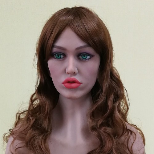 Realistic Sex Doll Head Tpe Lifelike Oral Sex Thick Lips Love Toy Heads